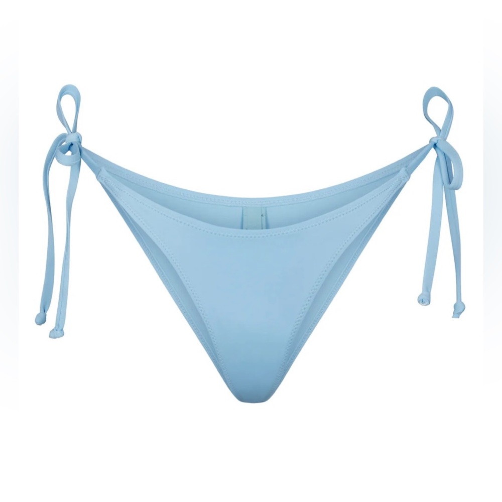“SOLD”Skims Swim Dipped Tie Bottoms Sz Small in Iris Blue - Picture 1 of 6